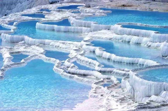Discover Pamukkale, a world-renowned tourism symbol that has been listed as a world heritage site by UNESCO.