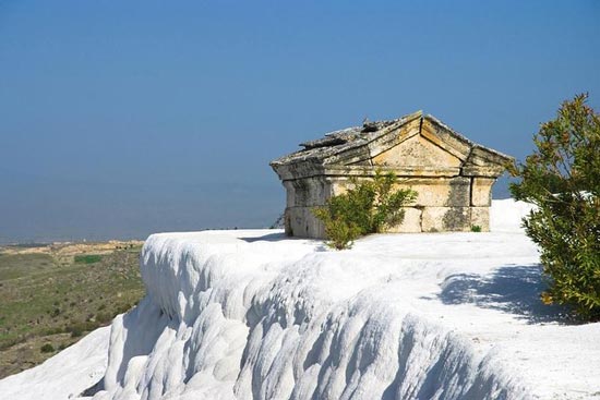 Discover Pamukkale, a world-renowned tourism symbol that has been listed as a world heritage site by UNESCO.